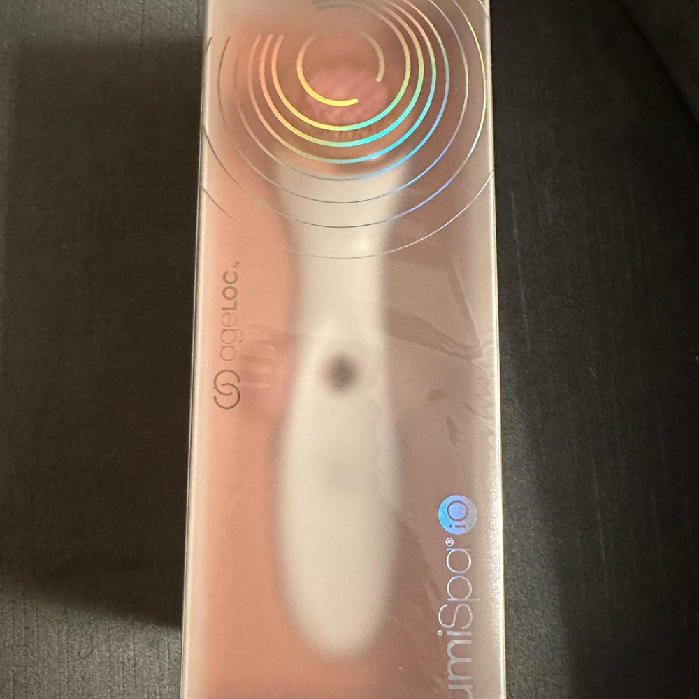 White and Pink Frosted Plastic Case